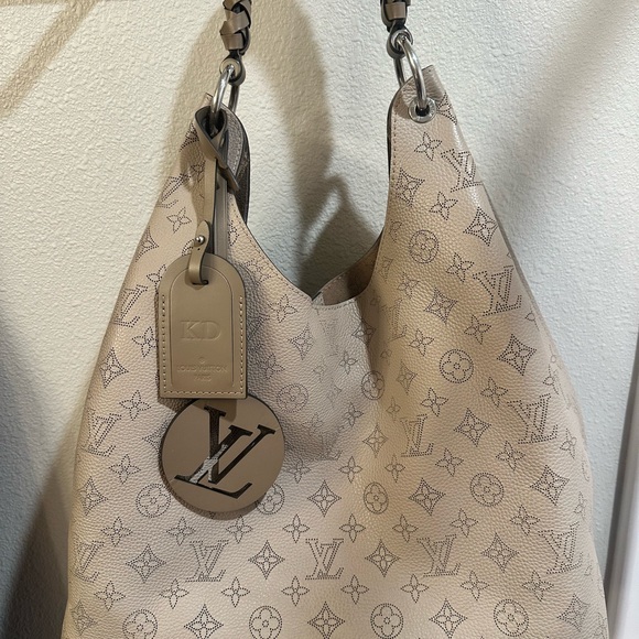 Louis Vuitton Cream Monogram Hobo Bag with Gold Hardware - Picture 1 of 10